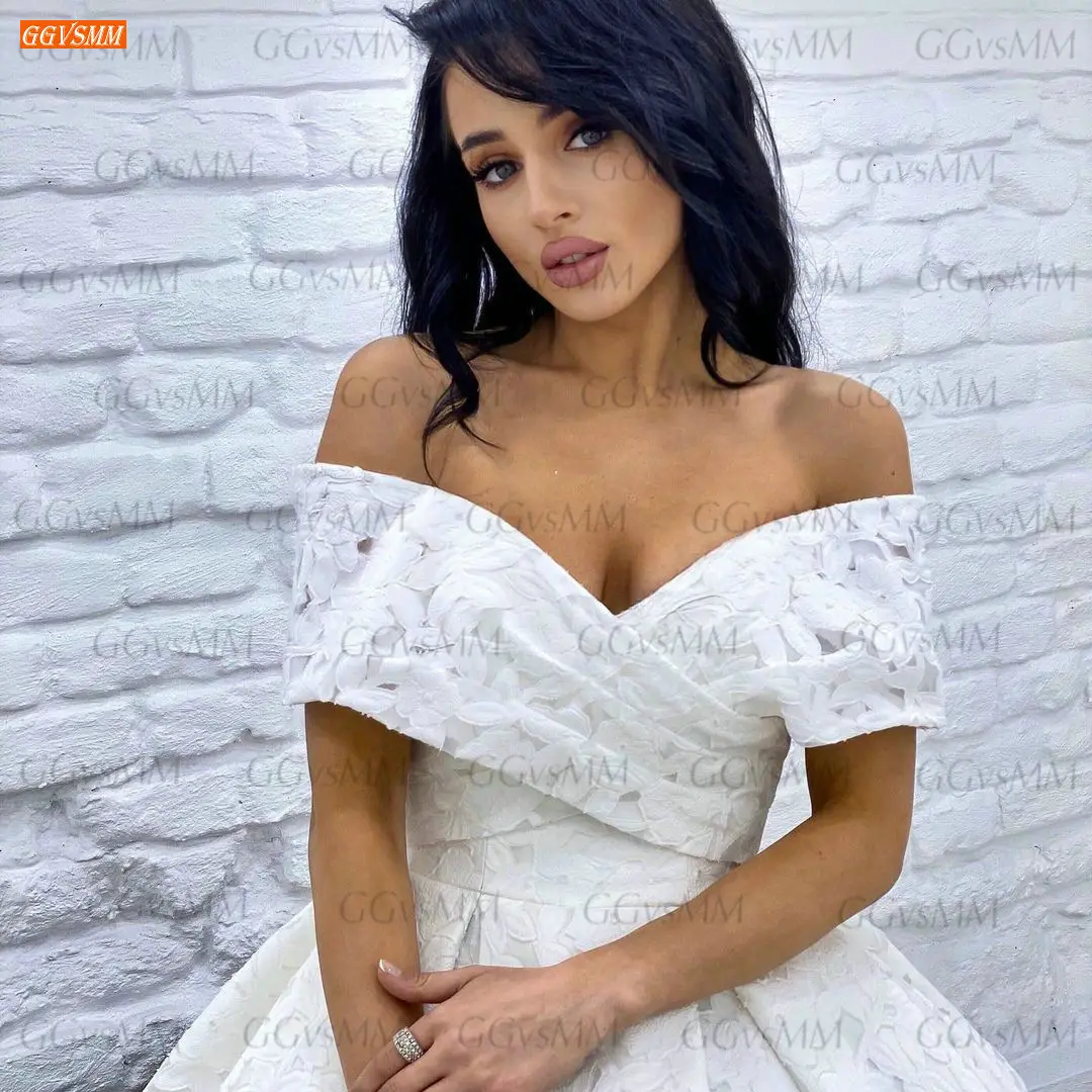 Luxury Lace Wedding Dress Ivory 2021 White robe de mariée Custom Made Corset Ball Gown Bridal Dresses For Women vestido de noiva plus size wedding dresses