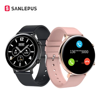 

SANLEPUS ECG PPG Smart Watch With Bluetooth Calls Smartwatch Men Women Waterproof Heart Rate Blood Pressure Blood Oxygen Monitor