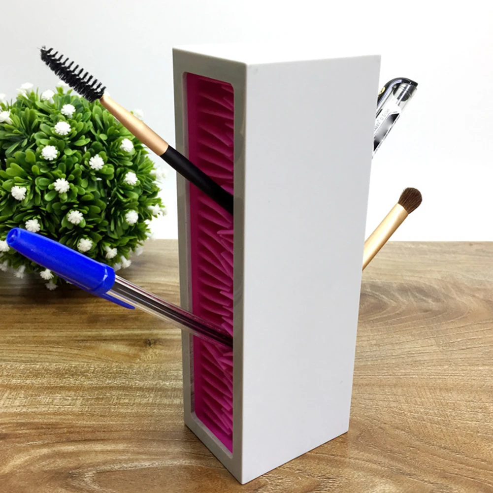 Display Brush Lipstick Desktop Portable Holder Travel Insert Cosmetic Case Large Capacity Stands Makeup Organizer Storage Drawer