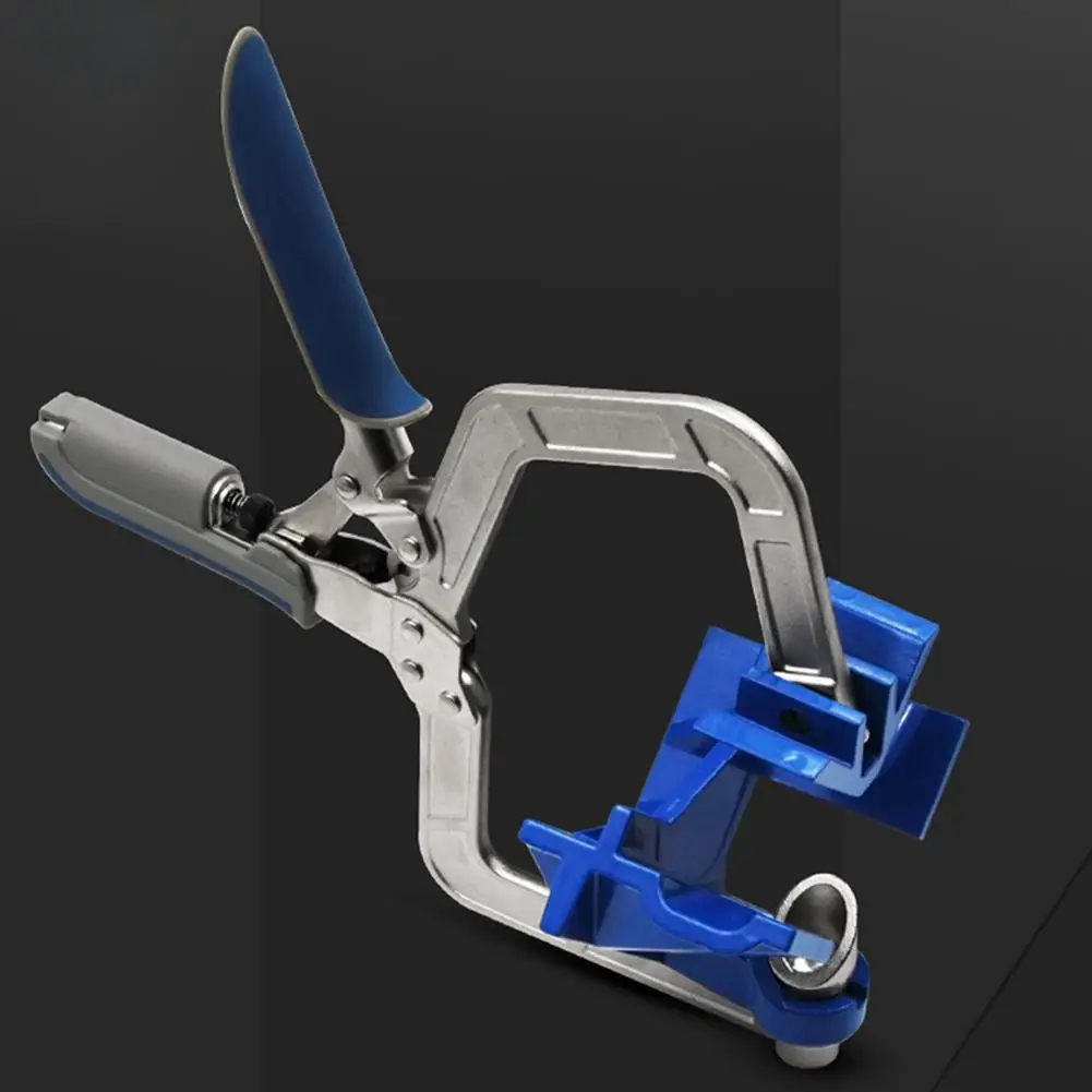 

90 Degree Right Angle Multi-function Angle Fixed Punch Clamp Woodworking Tool