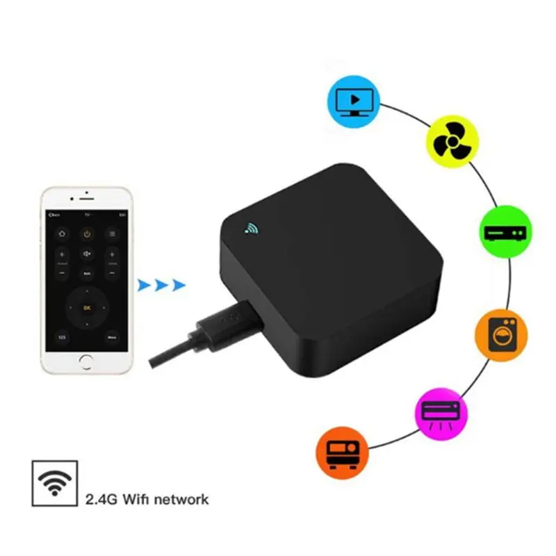 

Smart Home Wireless Remote Controller WiFi IR Tuya Smart Life APP WiFi Infrared Remote Controller Automation Air Conditioner TV