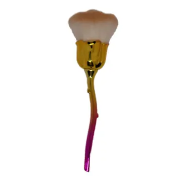 

Rose Shape Makeup Brushes Comfortable Cosmetic Brush Professional Brushes Portable Beauty Makeup Tool