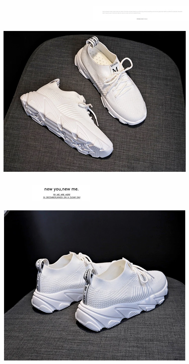 Tenis Feminino Female Platform Sneakers Women Tennis Shoes for Outdoor Lace Up Air Mesh Shoes Ladies Zapatillas Mujer