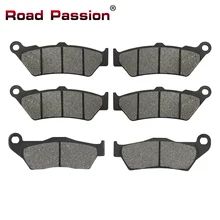 Road Passion Motorcycle Front and Rear Brake Pads for 950 Adventure 950 2004 - 2006 990 Adventure 990 2007