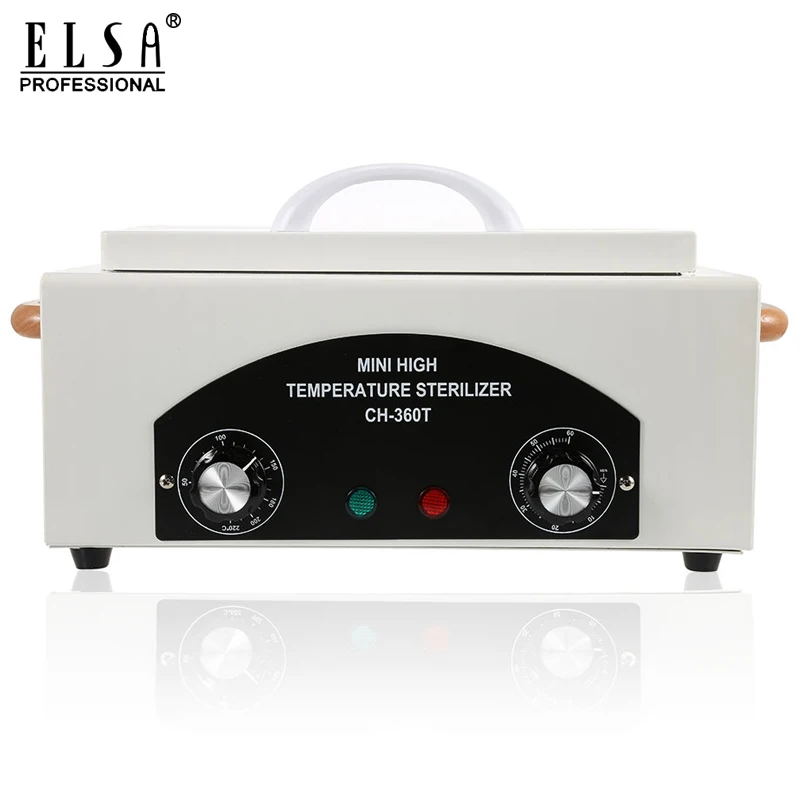 Preise Trockene Hitze Hohe Temperatur Sterilisator Nagel Kunst Ausrüstung Sterilisator Box Tragbare Sterilisieren Maniküre Werkzeug Schiff von RU Lager