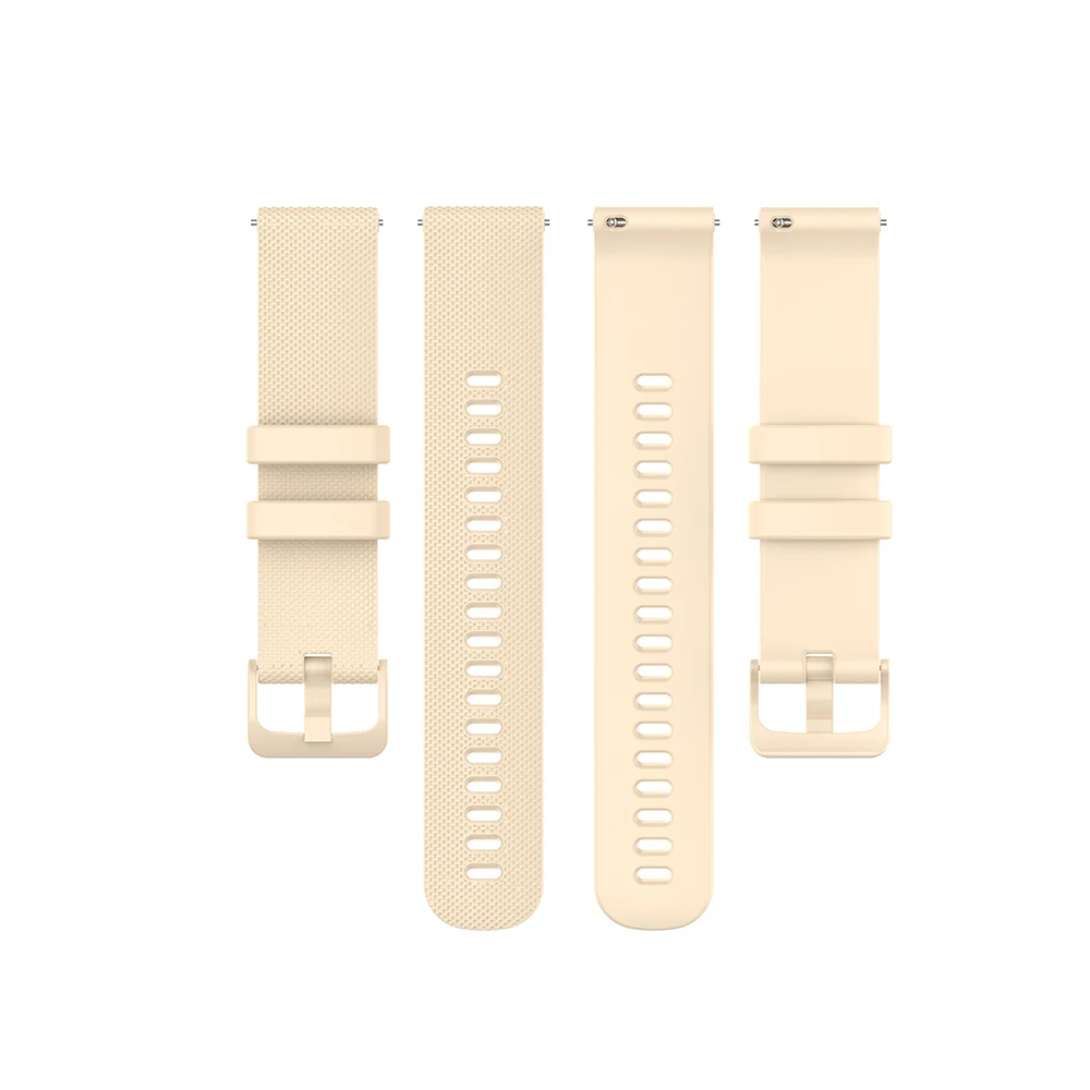 Ремешок силиконовый для Samsung Galaxy Watch 42 мм/Garmin Vivoactive 3/Vivoactive 4 4S/Forerunner 645 18 20 22