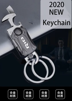 

Beer Bottle Opener Keychain Men Multifunctional Fashion Zinc Alloy Key Ring Car Play Keyring For KIA RIO 2 3 4 5 Xline xline
