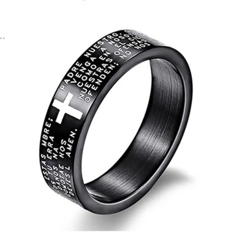 Модное классическое кольцо новое 8 мм горячее предложение из нержавеющей стали