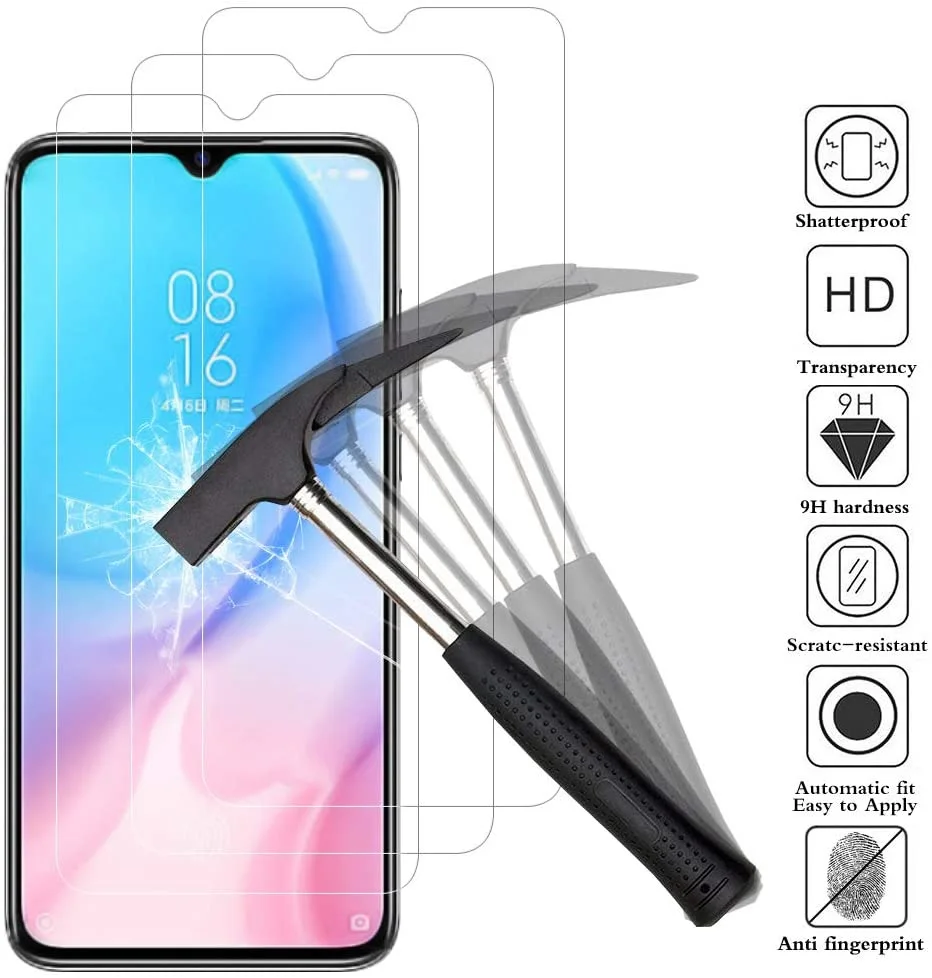 Vetro A Copertura Totale Su Xiaomi Mi 10 9 Lite 9T Pro Vetro Temperato Per Xiaomi A3 A2 A1 8 Lite 9 Se Pocophone F1 Pellicola Proteggi Schermo