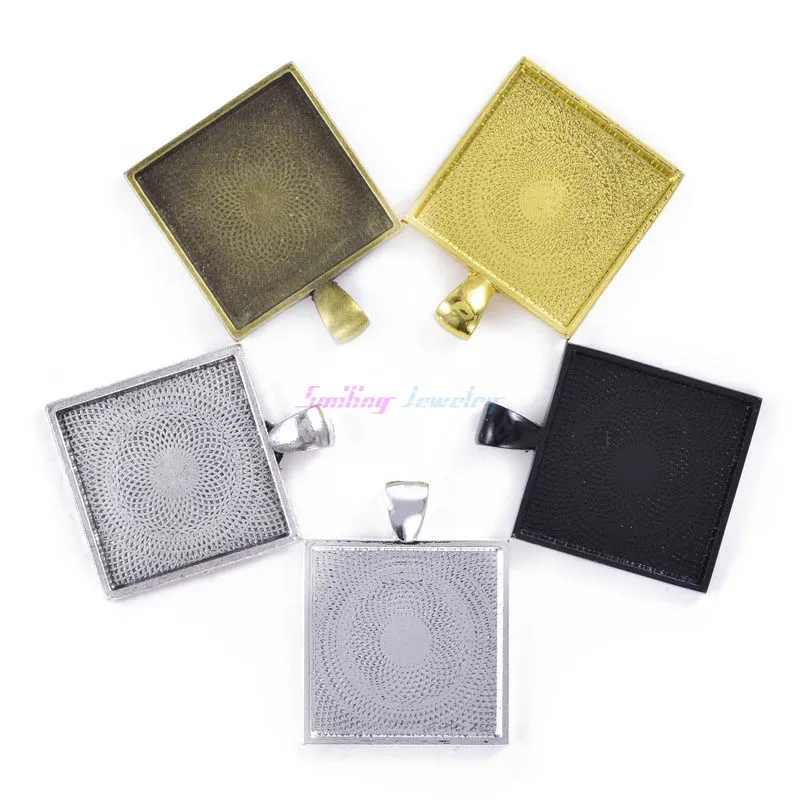 10 шт. подвеска для бижутерии 1 дюйм 25 мм|blank bezel pendants|blank bezelbezel pendant |