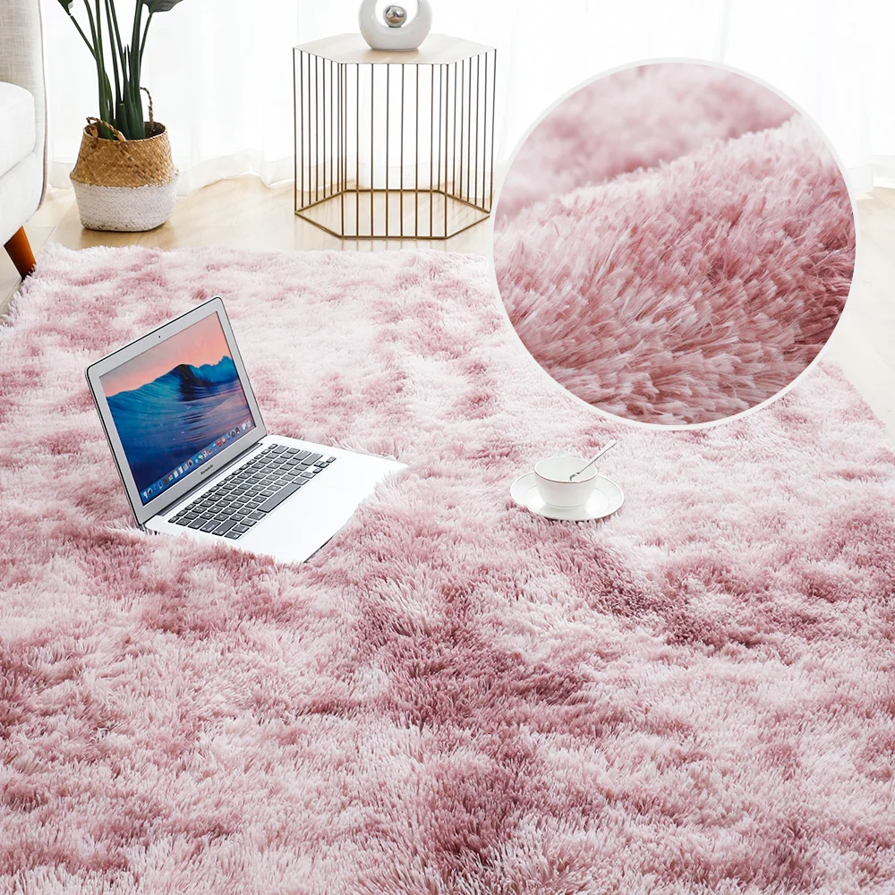 Carpet Soft Plush Rug for Living Room Floor Rugs Fluffy Carpets Bed Children Decor Mat Home New Non-skid Blanket | Дом и сад