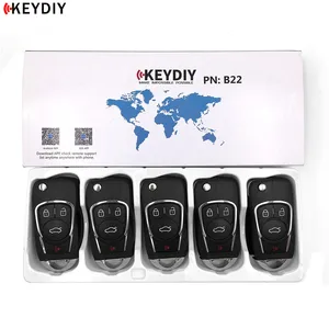 Image 1 - KEYDIY 1/5/10pcs/lot KD B22 3/4 KD900/KD X2/URG200 Key Programmer B Series KD MINI Remote Control for Chevrolet Style