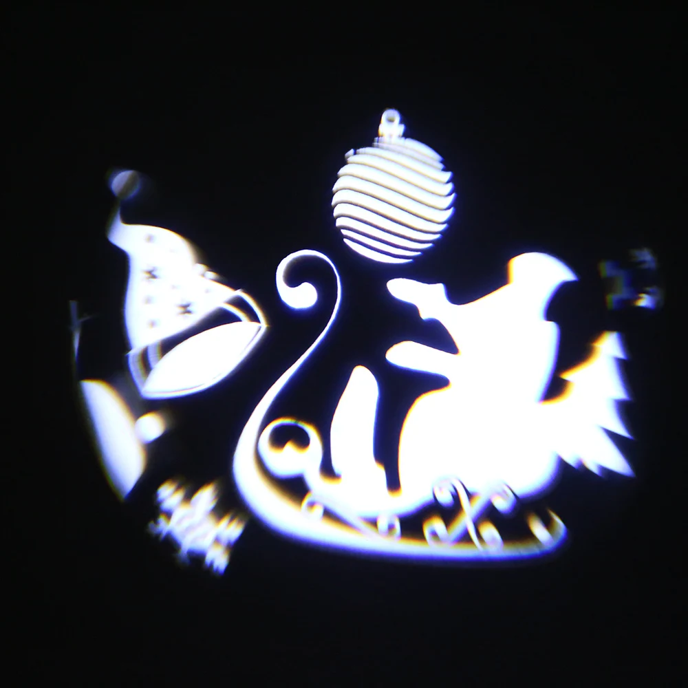 AC85V-240V 5 Вт проекционный свет анимированный светодиодный проектор анимация слайды декоративные светодиодные фонари для вечерние домашний сад год