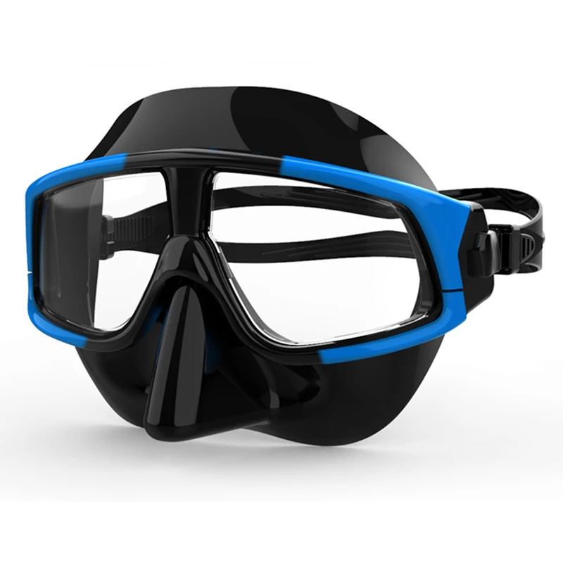 WHALEAdult máscara de buceo Scuba de silicona gafas de bucear bajo el agua de buceo hombres WomenGoggles máscara