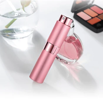

metal aluminum perfume bottle cosmetic glass spray bottles bulk portable empty bottle travel sub-bottle liner glass