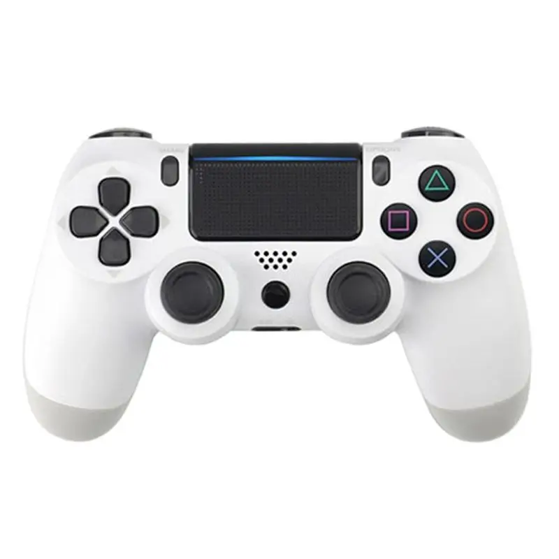 Белый Беспроводной игровой контроллер для PS4 Bluetooth 4,0 Джойстик Геймпад для Playstation - Цвет: Белый