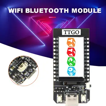

T-Display ESP32 WiFi Bluetooth Module 1.14" LCD Development Board for Arduin0