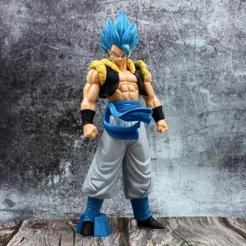 

Anime Dragon Ball Z Gogeta Action Figures Super Saiyan Grandista Figma Blue Gogeta Goku Toys Model PVC Collectible DBZ Doll