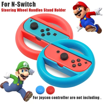 

2PCS/Set Switch Steering Wheel for Nintendo switch Game Handle Grip Controllers Direction Controller Joystick for Nintend Racing