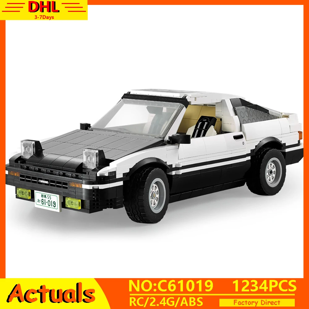 

MOC City Creator Expert Technic Series The AE86 Super Racing Sports Car Model Kit Building Block Bricks Toys For Children Gifts