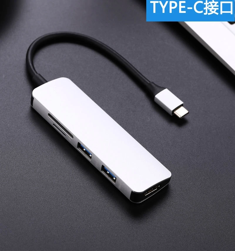 Тип-c к HDMI кард-ридер концентратор конвертер для Apple MacBook устройство для чтения карт SD TF концентратор 3.0f пять в одном