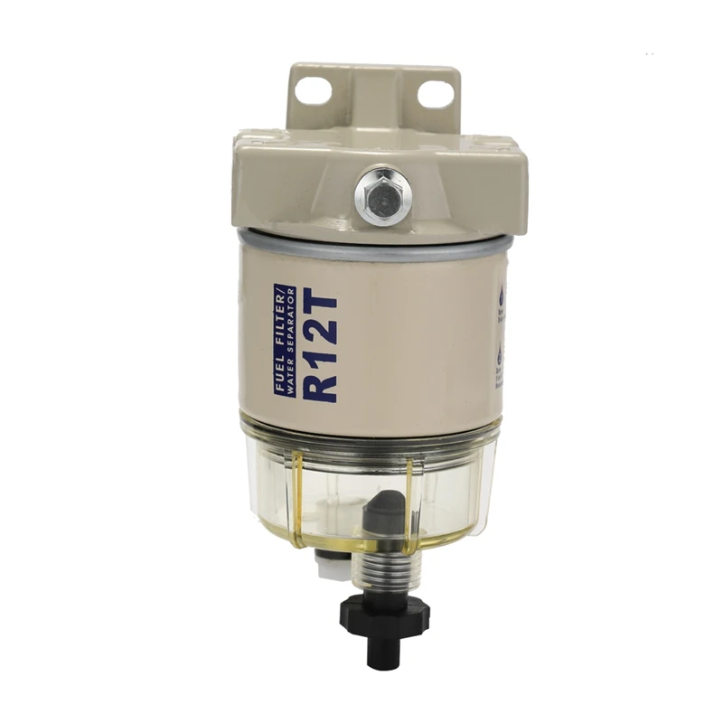 2 шт. R12T топлива/воды сепаратор фильтр двигатель для 40R 120AT S3240 NPT ZG1/4-19 Автозапчасти полный комбо