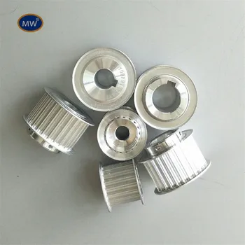 

16/18/20/24 Teeth Synchronous Wheel Idler Pulley Bore 5mm 6mm 10mm 14mm 19mm For HTD Timing Belt Width 8MM 23MM