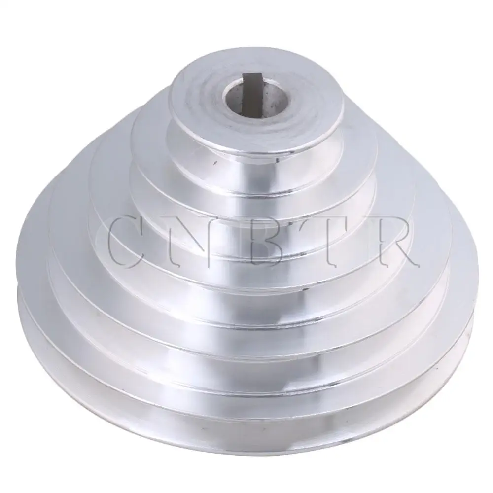 

CNBTR 19mm Aluminum 5-slot A-type Pagoda Bore groove Step Pulley