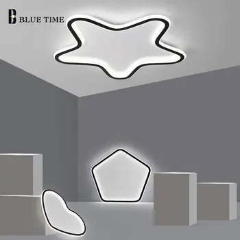 

Black Modern Led Ceiling Lamp 110v 220v Decoration Home Ceiling Light for Living room Bedroom Dining room Kitchen Luminaires