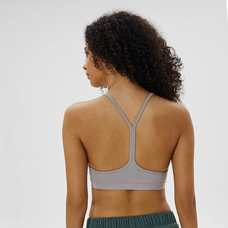 

Women Yoga Fitness Sexy Sports Exercise Workout Gym Joggers Shockproof Push Up Tank Tops Anti-sweat Sportswear Bras