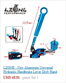 LZONE-гоночный сплав Главный цилиндр 0,75 CP2623-92 Автоспорт/Гонки/OBP для гидравлического Гидро ручного тормоза JR2623