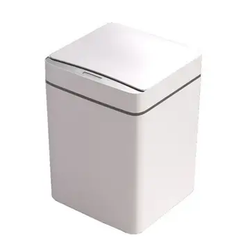 

Smart Trash Can Automatic Touchless Intelligent Induction Sensor Kitchen Trash Flip-top Folding Bucket Zero Waste Garbage Bin