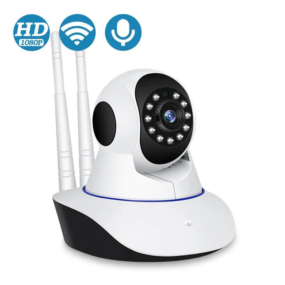IP камера BESDER Full HD 1080P Wi Fi двусторонняя аудиосвязь P2P сигнализация движения