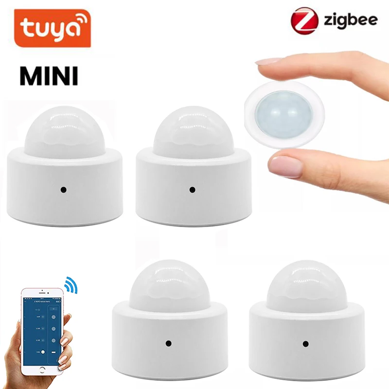 Датчик движения Tuya ZigBee беспроводной инфракрасный детектор с умным спасательным