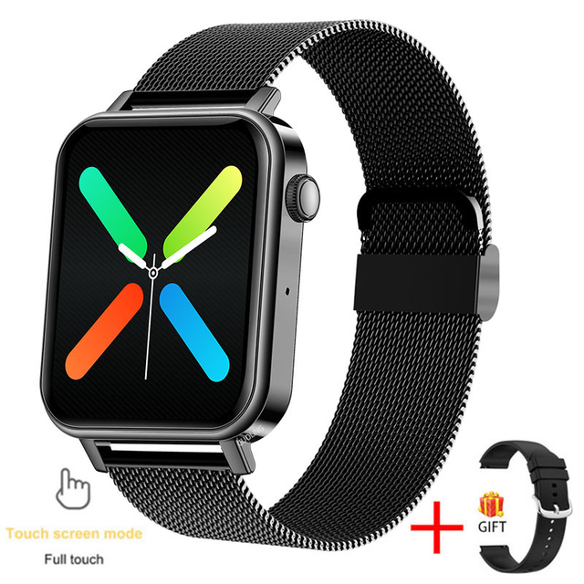 Bluetooth Call Women Smart Watch Men 1.69"Full Touch Fitness Tracker Heart Rate Monitor Blood Pressure Ladies Smartwatch