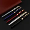 Baoer – stylo à plume 388 en métal, haute qualité, cadeau d'affaires, noir doré, papeterie scolaire et de bureau pour étudiants ► Photo 2/6