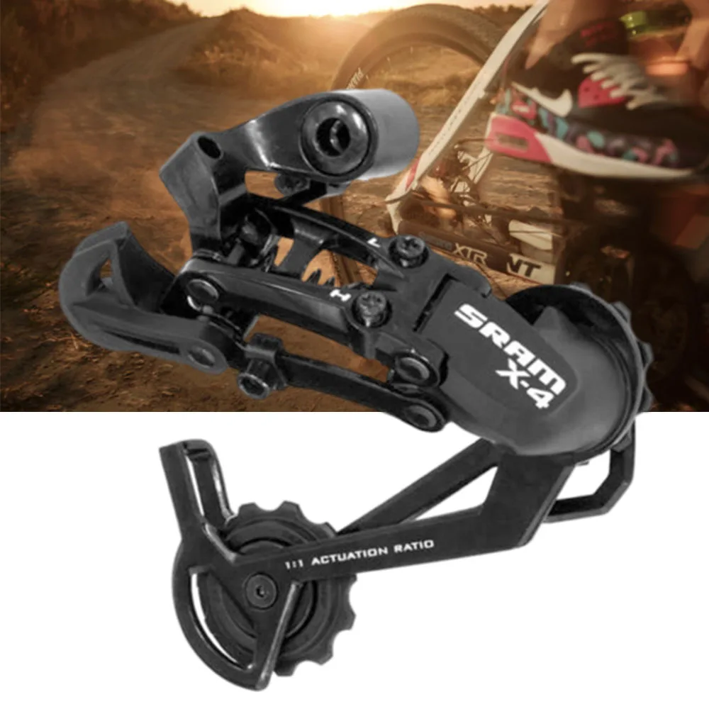 SRAM X4 Bicycle Rear Derailleur 8-speed Mountain Bike Chain Puller Outdoor Riding Accessories