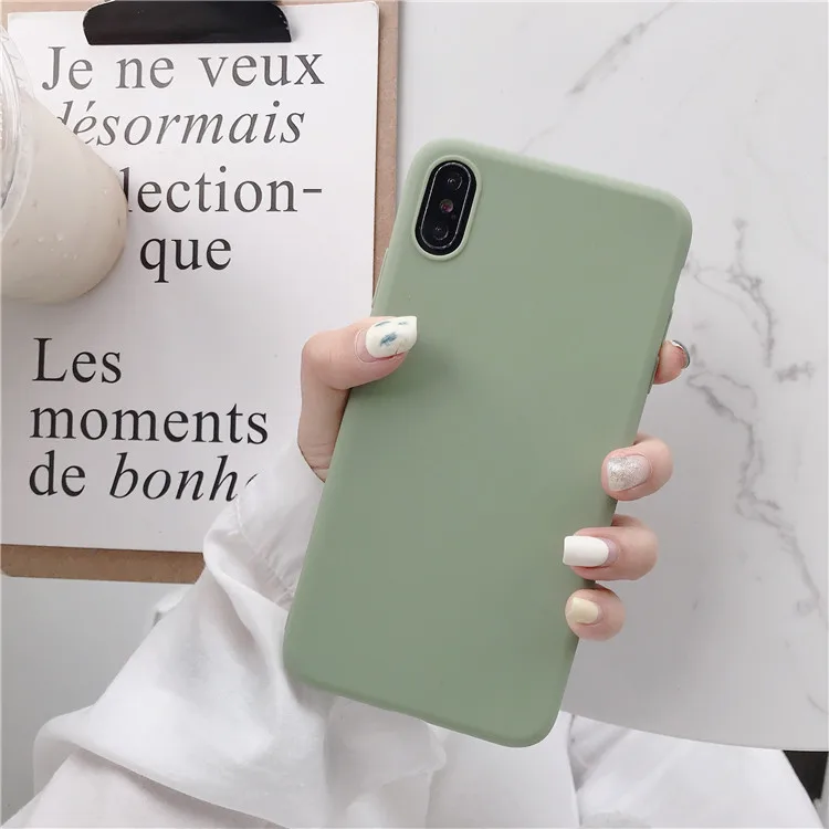 Конфетный чехол для huawei P30 Lite P30Lite P20 Pro P10 Plus P 30 Honor 20 mate 10 чехол Ультратонкий ТПУ Мягкий силиконовый чехол - Цвет: Армейский зеленый