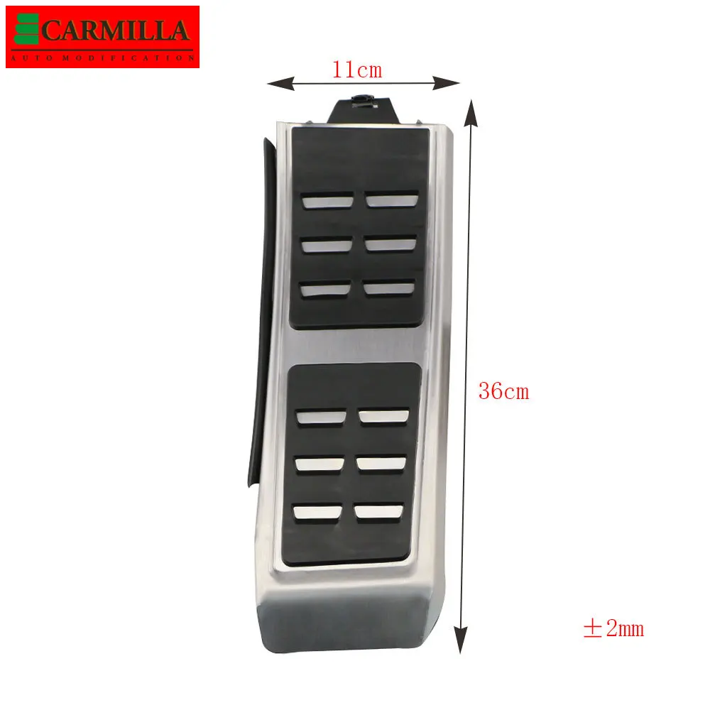 Carmilla Car Pedals Brake Footrest Pedal Cover for Audi A4 B8 S4 A5 S5 8T Q5 SQ5 A6 C7 A7 S7 S6 4G A8 S8 4H LHD Accessories