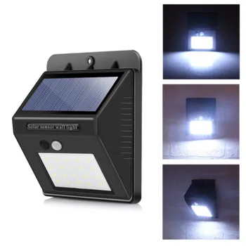 

20/25 LED Solar Light Human Motion Sensor Outdoor Lighting Waterproof IP65 Wall Lamp Solar Lights for Garden Decoration