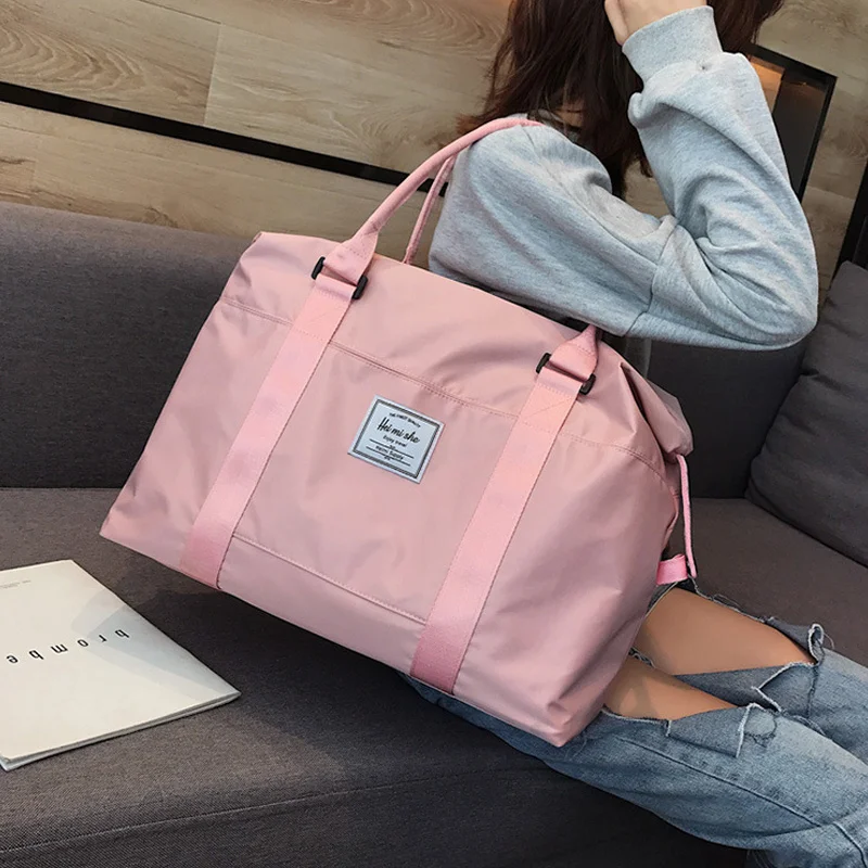 Женские дорожные вещевые мешки водонепроницаемые Оксфорд ручная сумка большой