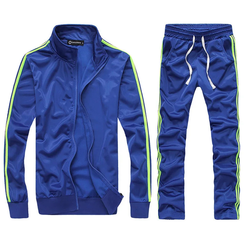 Весенне-осенние мужские модные комплекты спортивной одежды, мужские спортивные костюмы для бега, фитнеса, мужская спортивная одежда на молнии с капюшоном+ штаны, тренировочный костюм