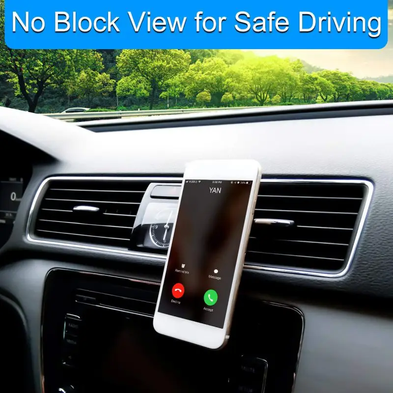 Магнитный телефон автомобильное крепление Hands Free Универсальный Высококачественный смартфон gps держатель на вентиляционное отверстие автомобиля