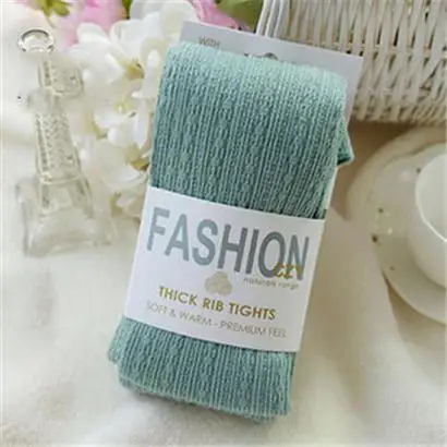 K068 Light blue INDJXND зимние хлопковые Утепленная одежда колготки Для Женщин Осенние Зимние теплые колготки, на стопу большого размера, женские толстые Однотонная одежда колготки Карамельный цвет - Цвет: K068 Light blue