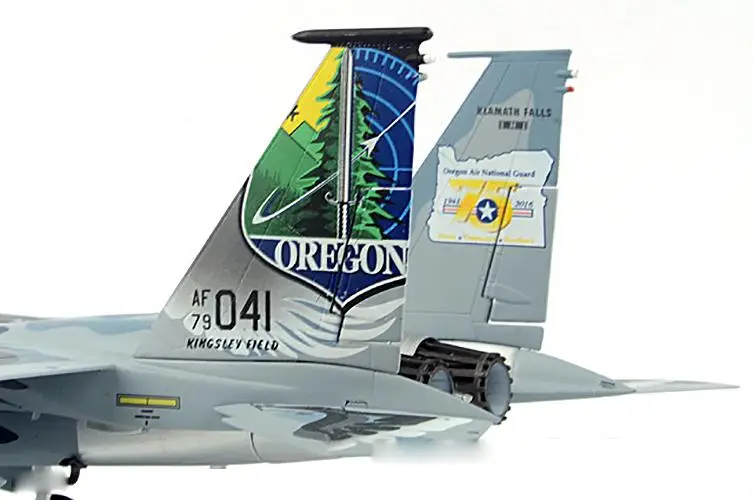 JC Крылья OREGON AIR Национальная гвардия F-15C Eagle 173rd истребитель крыло 1/72 самолет