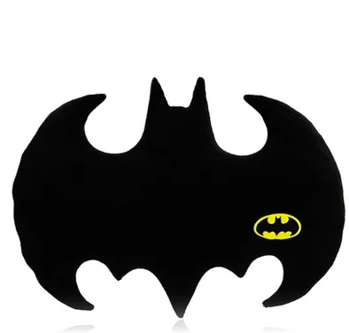 Большой размер 46 см, супергерой, Бэтмен, в форме, подушка, 3D, Бэтмен, подушка