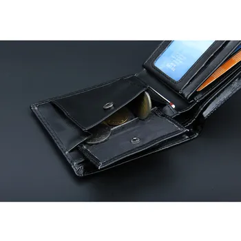 

Bag Men Bifold Business Leather Wallet Id Credit Card Holder Purse Pockets Сумка Женская 2020