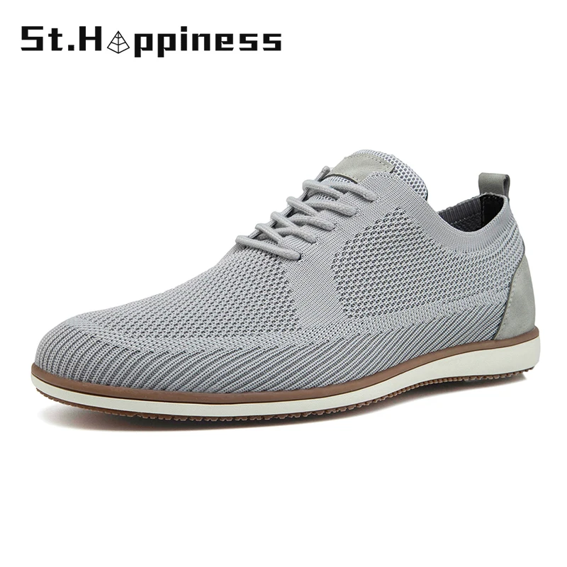 Shoes Business Casual-Work Breathable Big-Size Mens Fashion Summer New Light Mesh British-Style