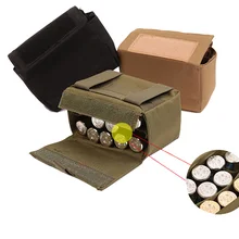 Тактический Молл Shotshell держатель 15 туров дробовик оболочки талии Mag сумка