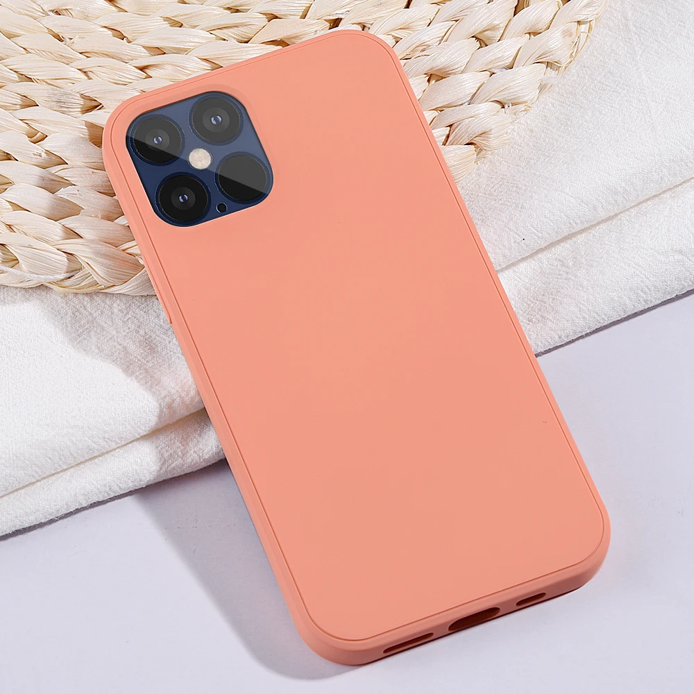 Liquid-Silicone-Case-for-iphone-12-Pro-Max-Candy-Color-Ultra-Thin-Soft-Cover-For-iPhone(14)